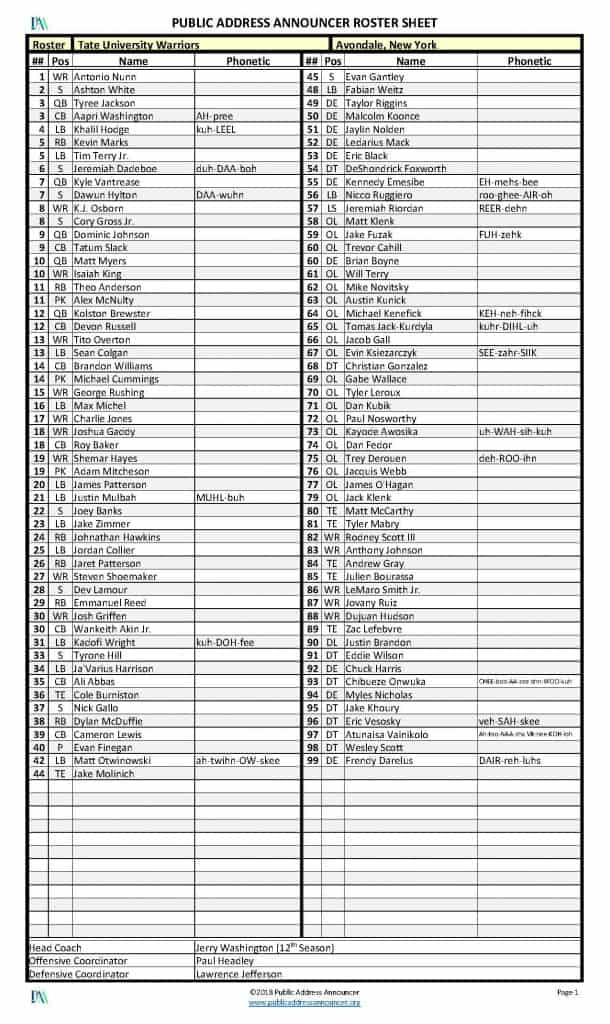 Public Address Announcer Tools