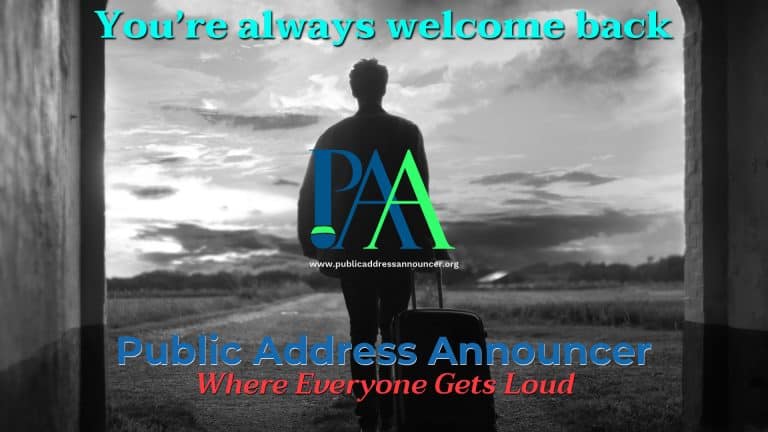 Public Address Announcer