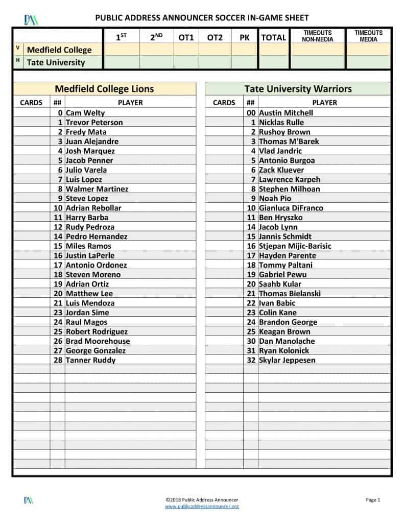 Public Address Announcer Tools