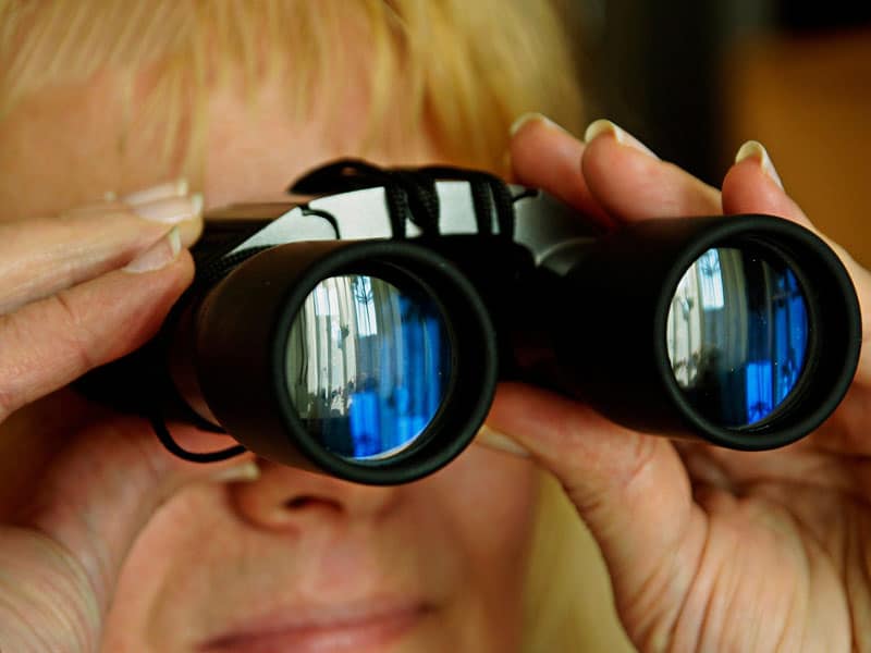 Public Address Announcer Binoculars
