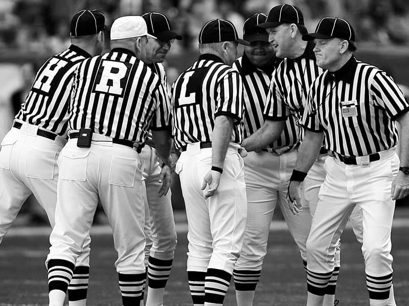Public Address Announcer Football Officials