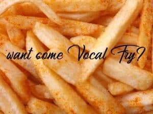 Public Address Announcer Vocal Fry
