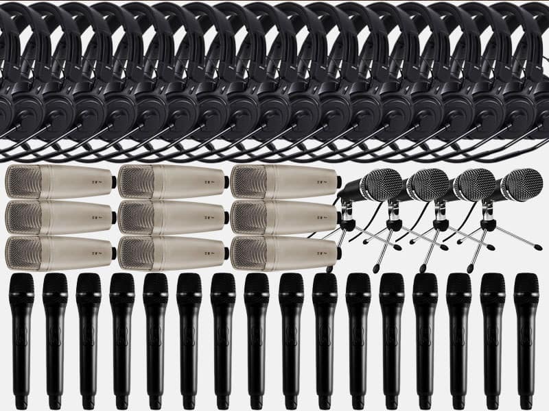 Public Address Announcer Microphone Store Darker