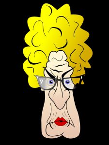 Public Address Announcer Miss Thistlebottom