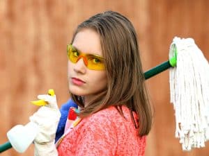 Public Address Announcer Housecleaner