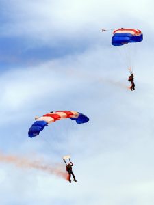 PA Announcer Parachute