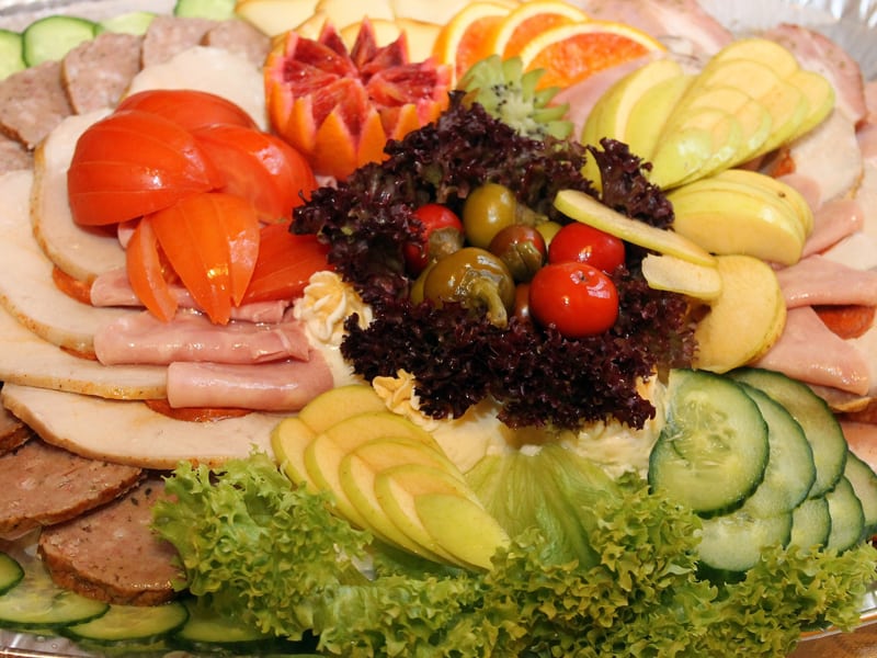 meat platter food