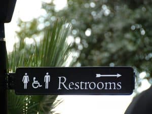 Public Address Announcer Bathroom