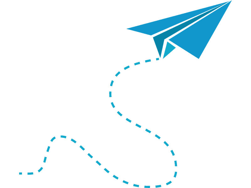Paper Airplane Flying