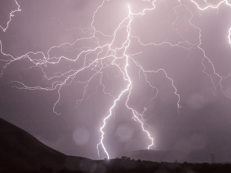 Lightning Storm Strikes