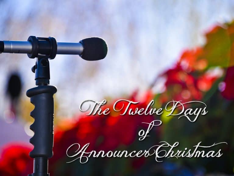Twelve Days of PA Announcer Christmas