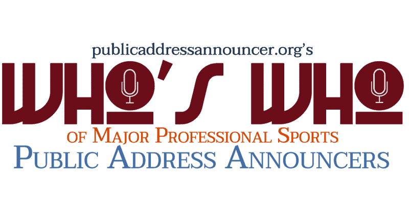 Who's Who PA Announcers