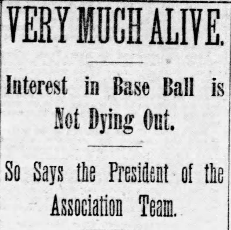 no world series 1891